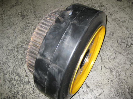 Picture of DRIVE WHEEL. WITH TOOTHING FOR CF