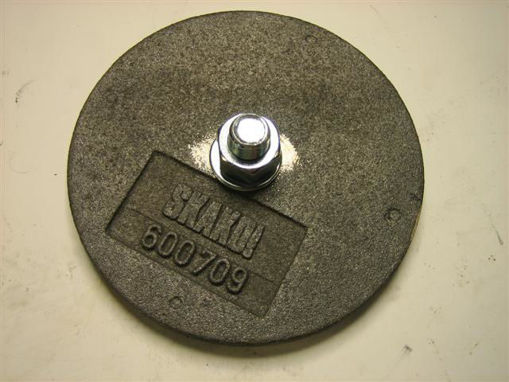 Picture of BLANKING PLATE. NIHARD-STEELFOR ELECTRODE HOLE