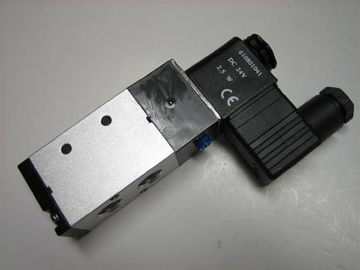 Picture of SOLENOID VALVE. 1/4-5/2-WAYS-TP.PWITH 24VDC COIL